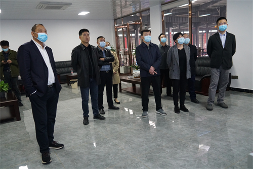2021-11-20省發(fā)改委來(lái)張家界萬(wàn)眾實(shí)業(yè)集團(tuán)有限公司調(diào)研工作(省辦公室主任夏文斌、市發(fā)改委黨組書記龍維務(wù)）